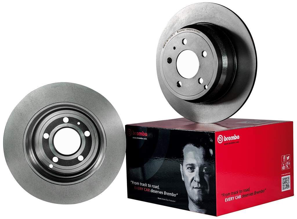 Brembo 08A60811 Rear Brake Disc (Noah / Esquire HV ZWR80G 80W)
