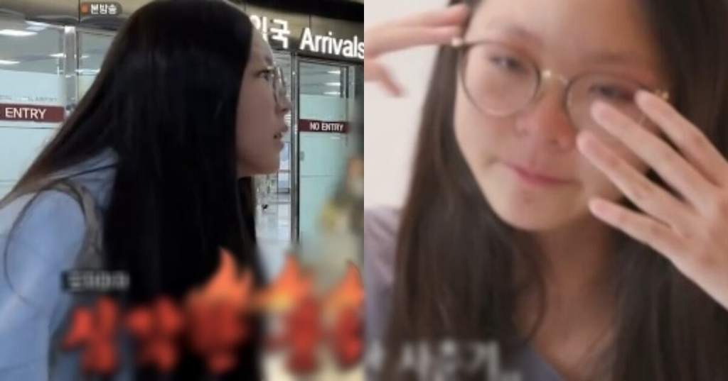 Momen emosional Choo Sarang saat menangis di bandara karena tekanan pubertas