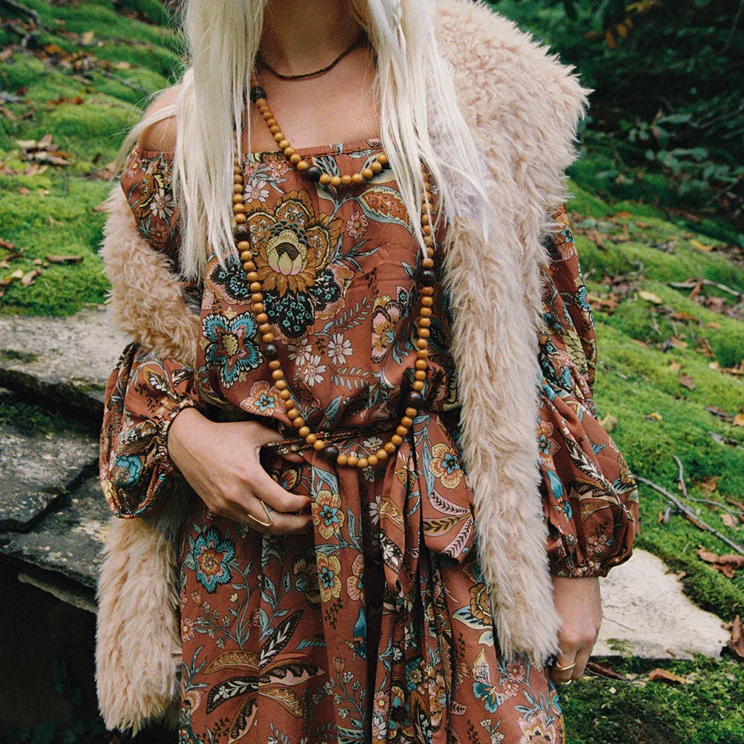 Cloud Nine Vest Buttercream outerwear mewah untuk gaya fashion wanita di Joy368