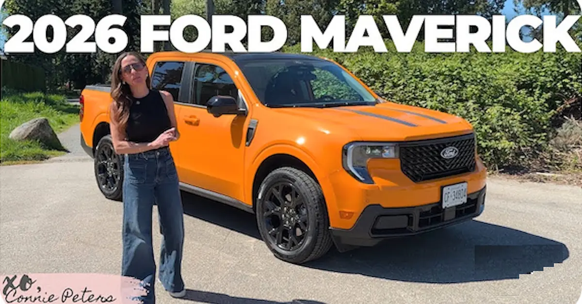 2026 Ford Maverick Lariat Hybrid AWD brings vibrant styling and efficiency to compact trucks
