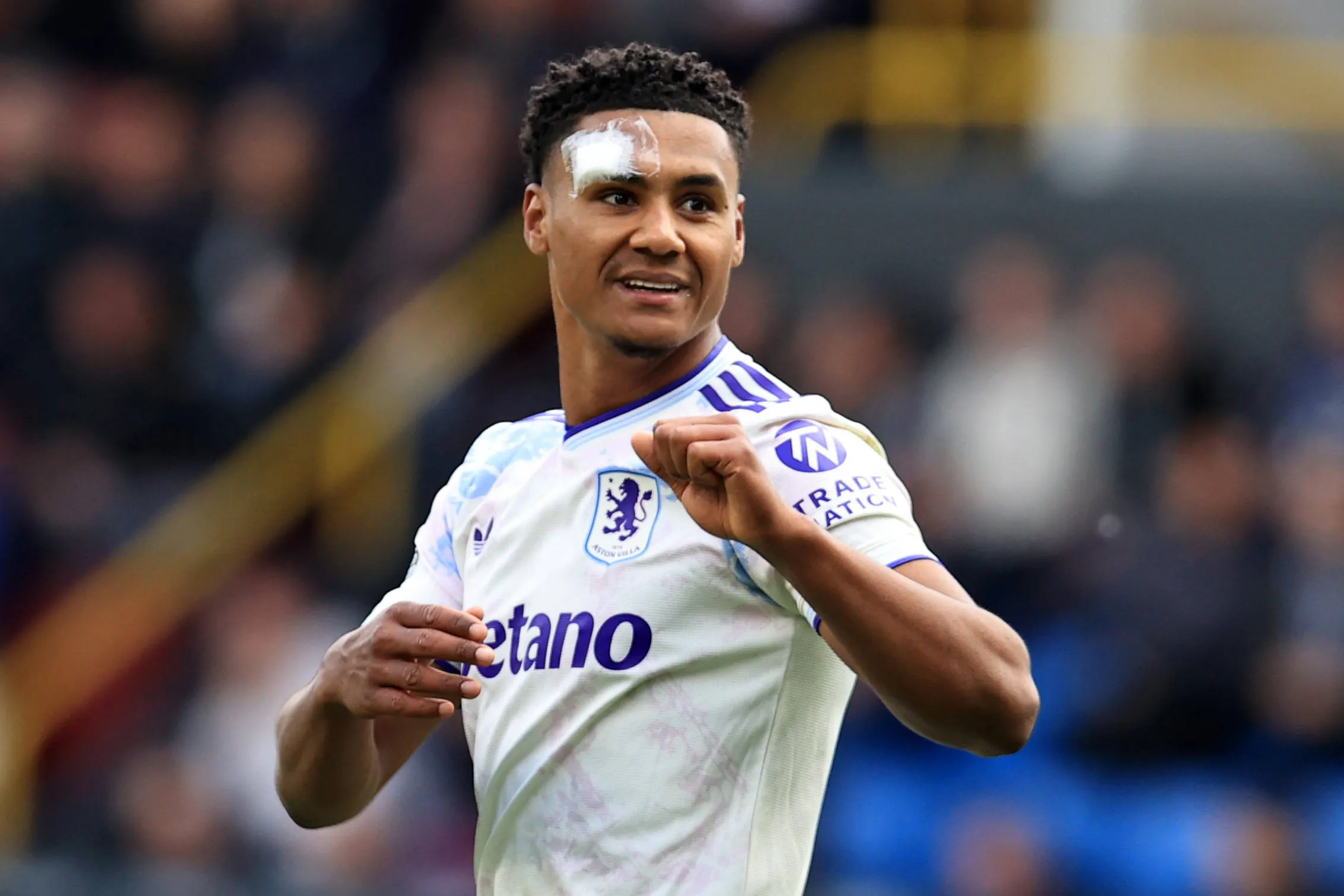 Ollie Watkins shines as Aston Villa are held to a 2-2 draw by Burnley at Turf Moor