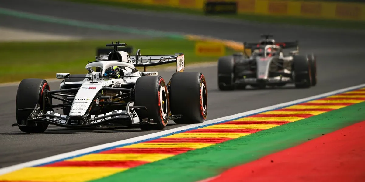 Audi builds momentum in the F1 midfield while Cadillac faces major mechanical troubles at the Belgian Grand Prix