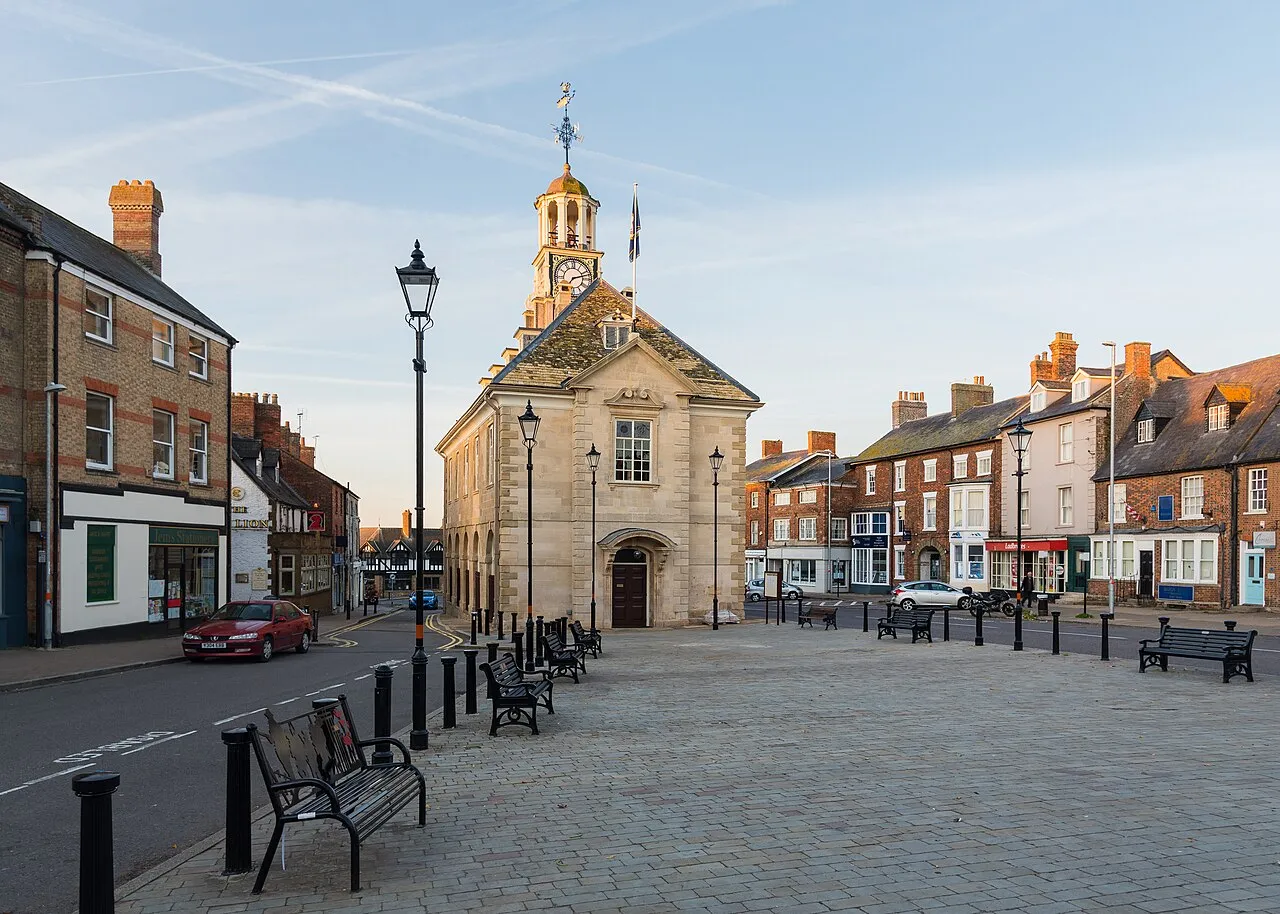Brackley historic market town in Northamptonshire blends medieval heritage with modern Formula One legacy