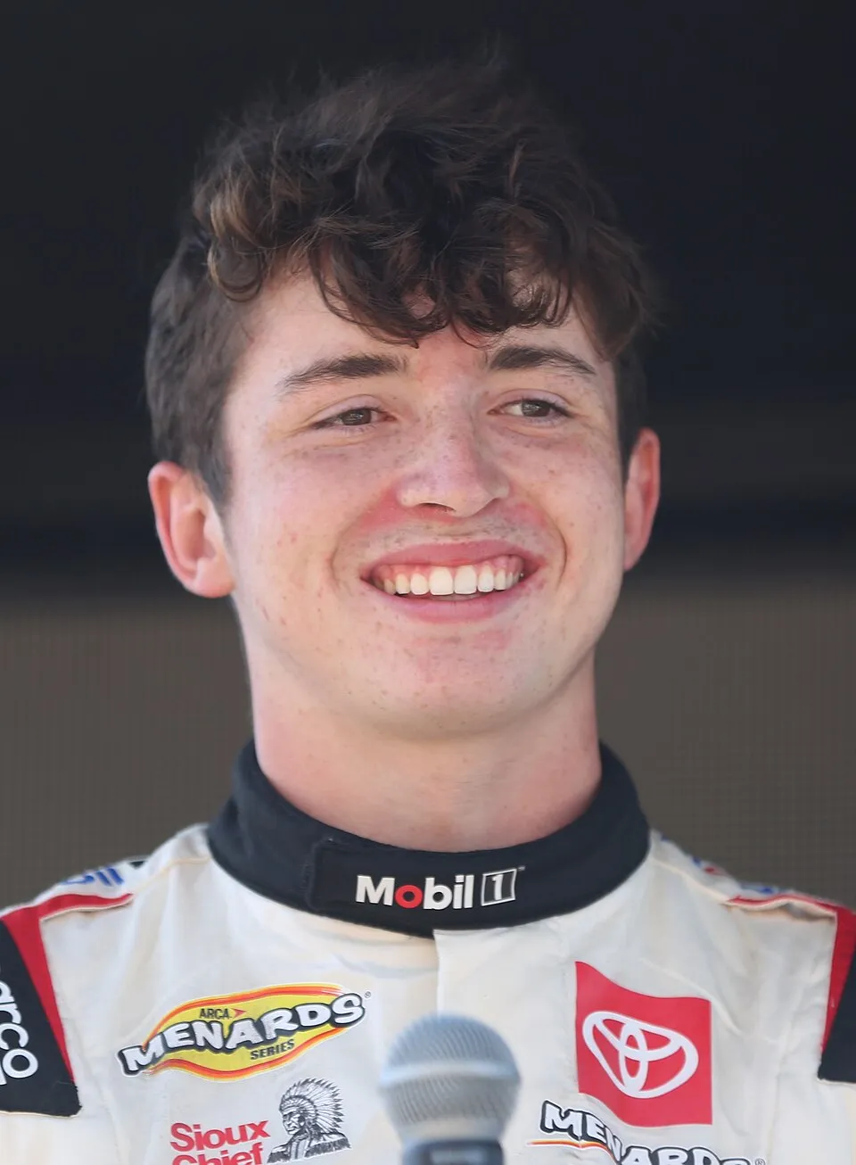 Brent Crews driving for Joe Gibbs Racing during a competitive weekend event