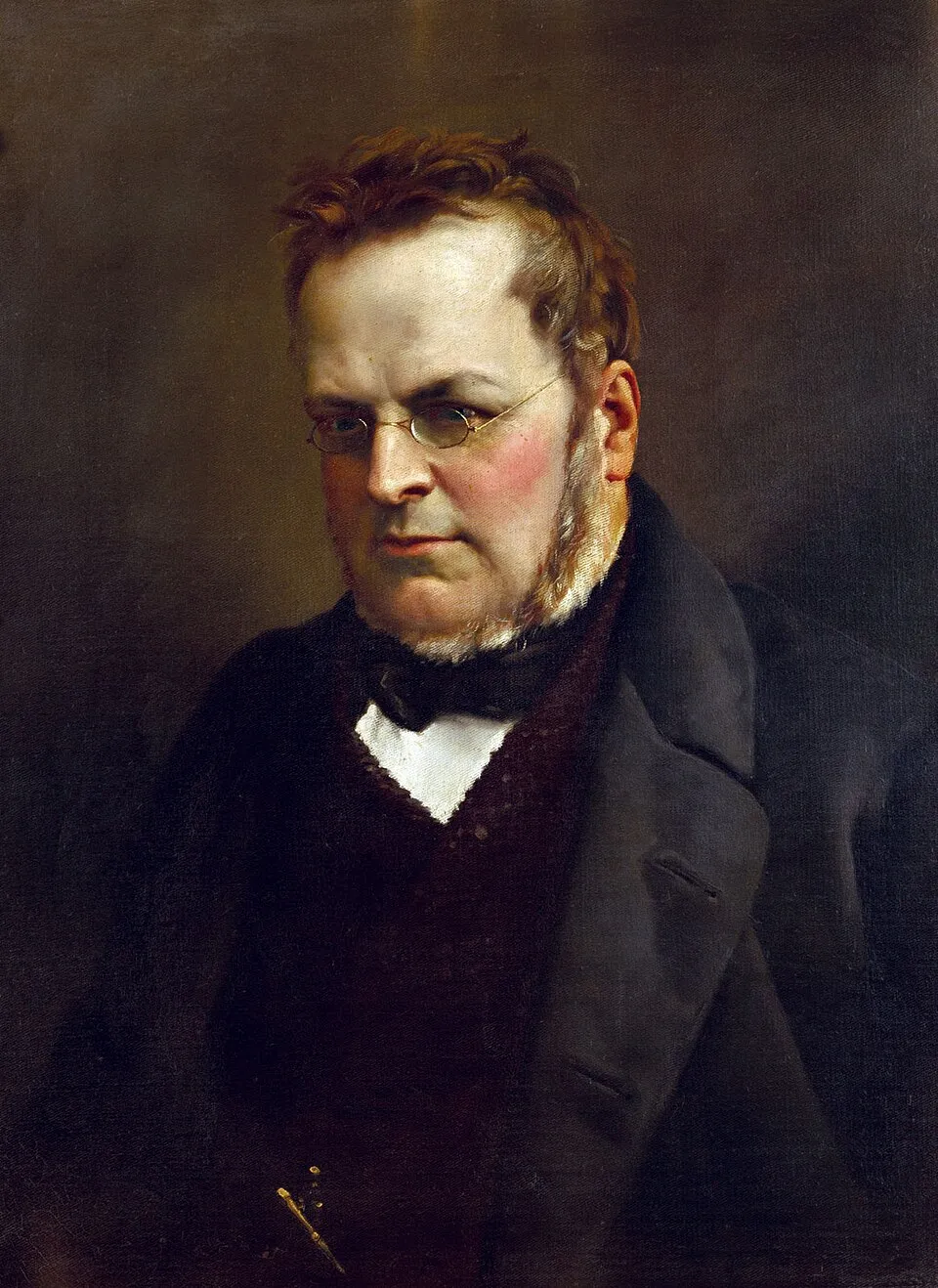 Portrait of Count Camillo Benso of Cavour, the architect of Italian unification