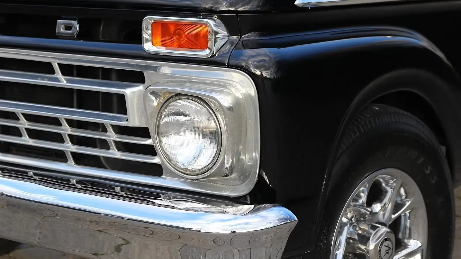 Classic Ford F-250 Highboy truck showcasing its iconic engineering stance