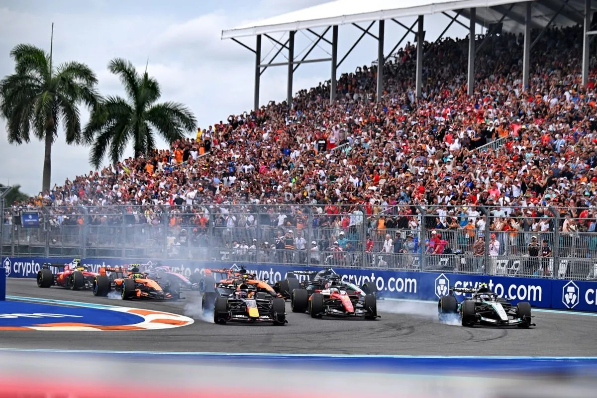 Hard Rock secures title sponsorship for the Formula 1 Miami Grand Prix starting in 2027