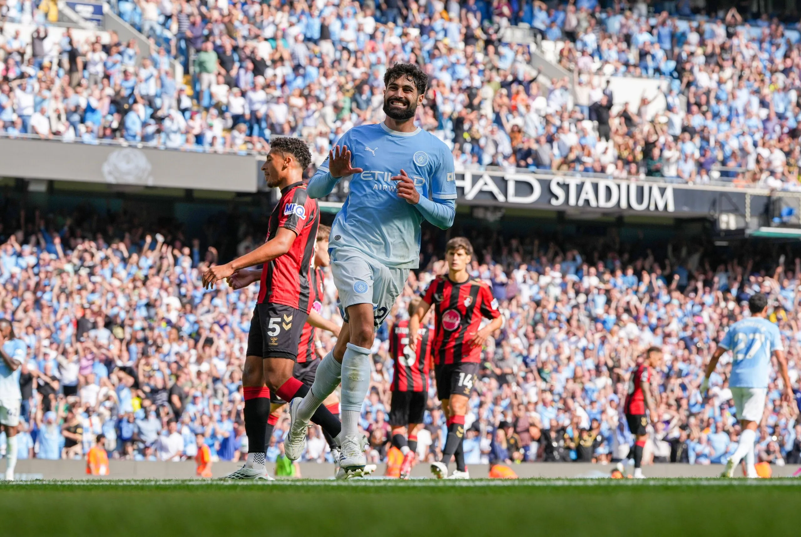 Josko Gvardiol scores late winner as Manchester City beat Bournemouth in Premier League clash