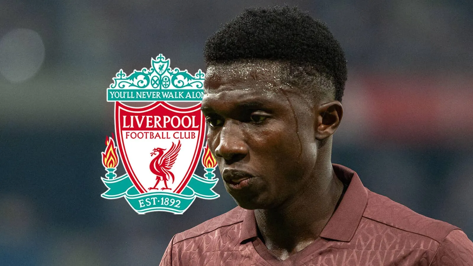 Liverpool target Lamine Camara reacts after his high-profile transfer to Chelsea collapses
