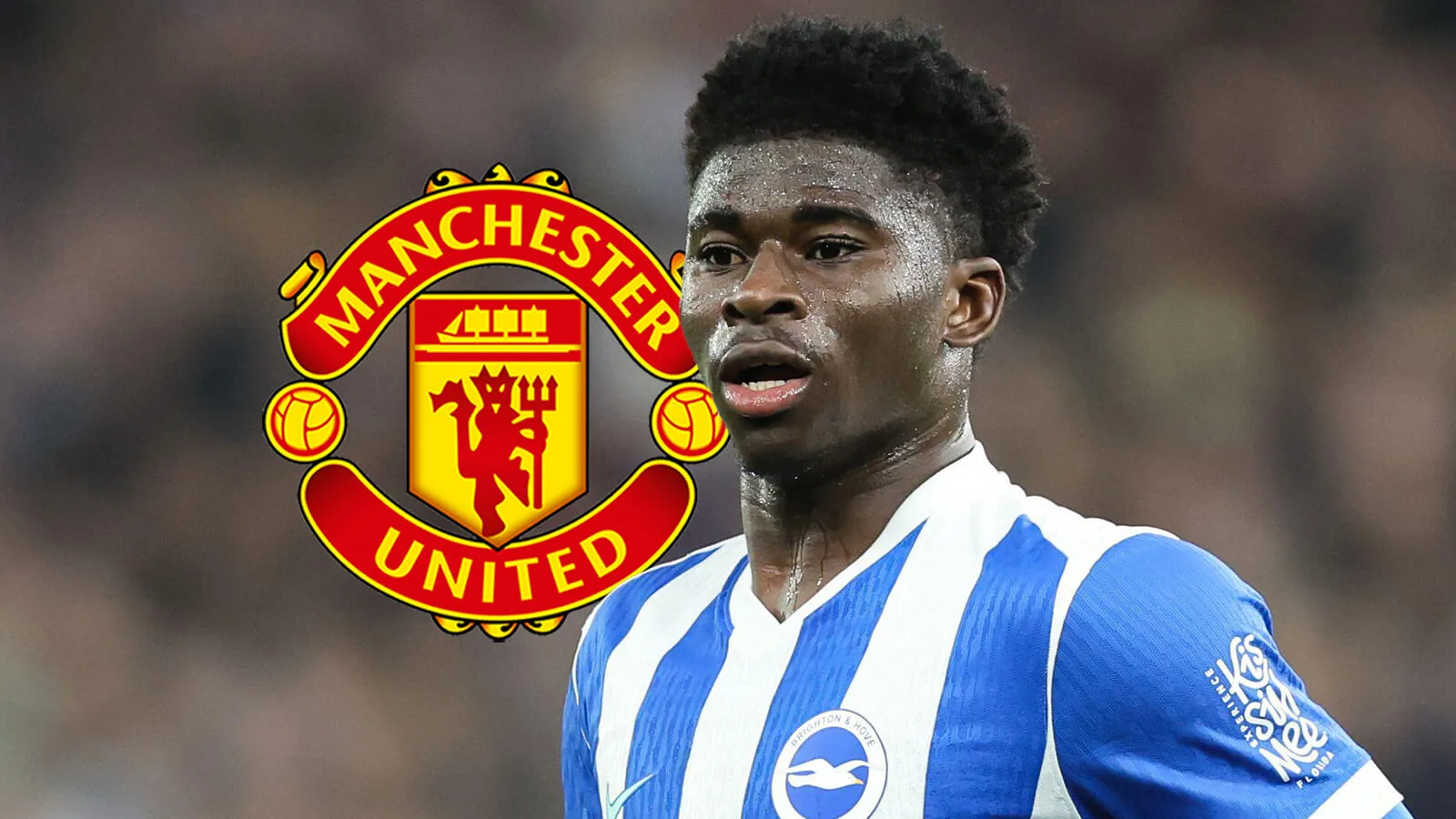 Manchester United closes in on Brighton midfielder Carlos Baleba in a 65 million pounds transfer deal