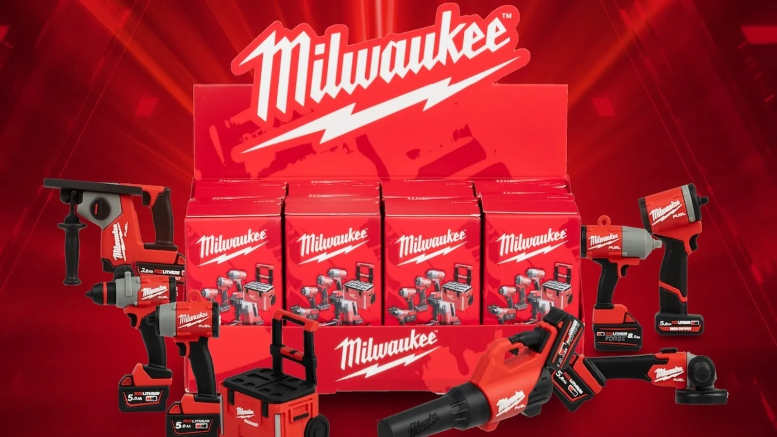 Milwaukee introduces exclusive miniature collectible tools in blind-box promotion overseas