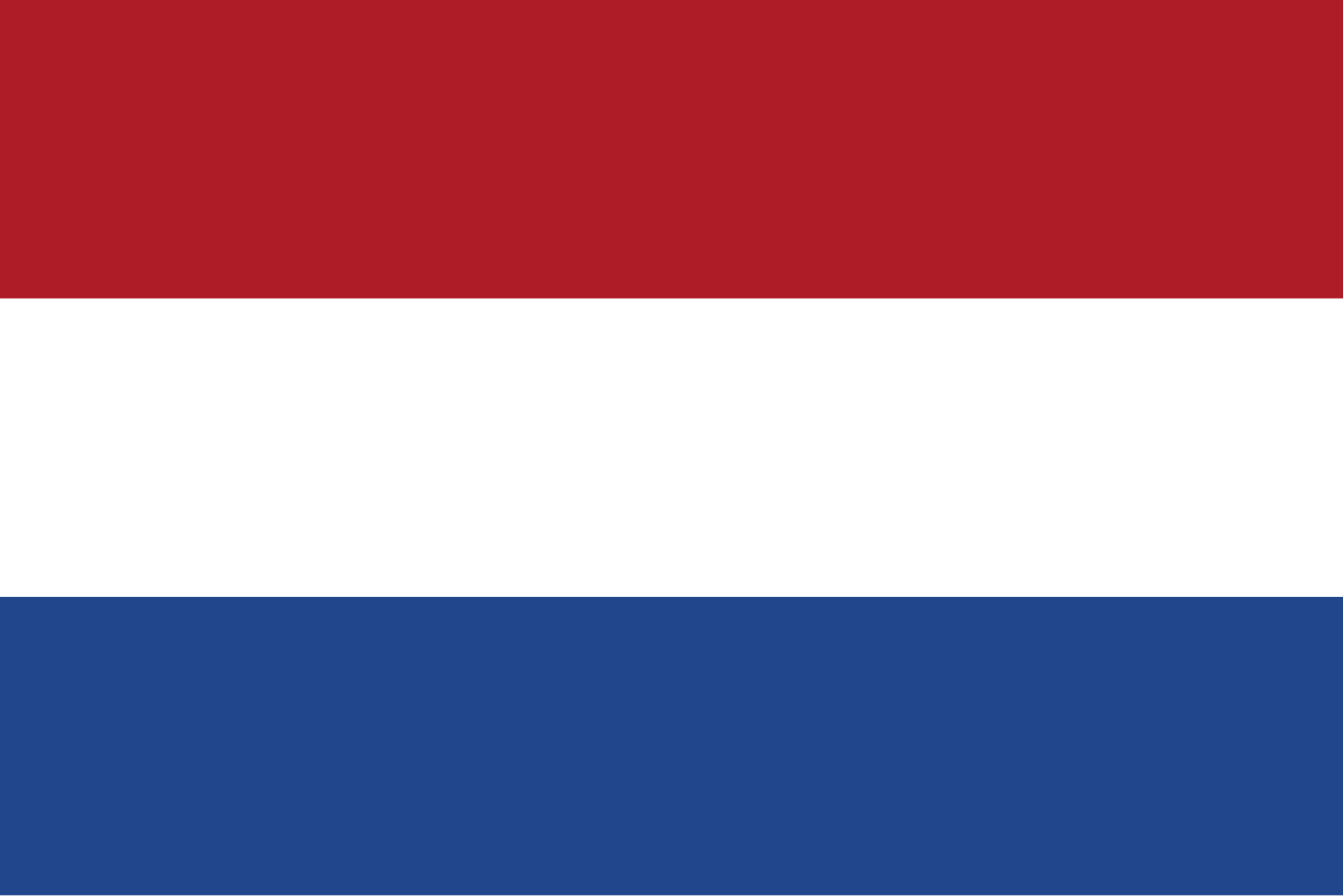 Scenic view of Dutch waterways and urban landscape in the Netherlands