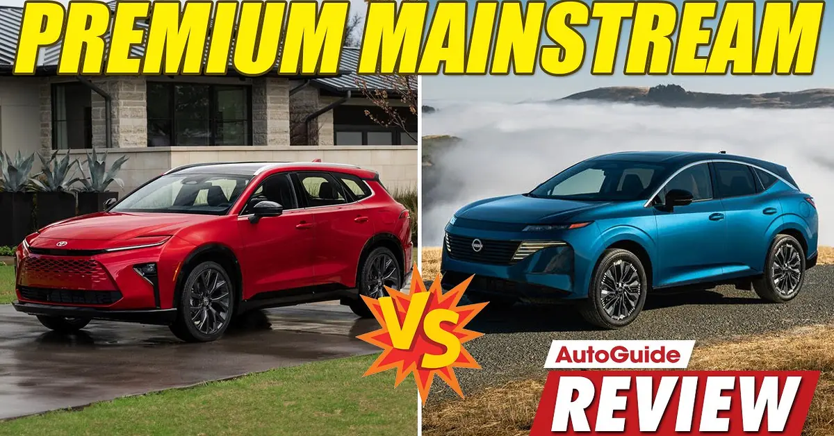 Nissan Murano and Toyota Crown Signia face off in a comprehensive two-row SUV comparison