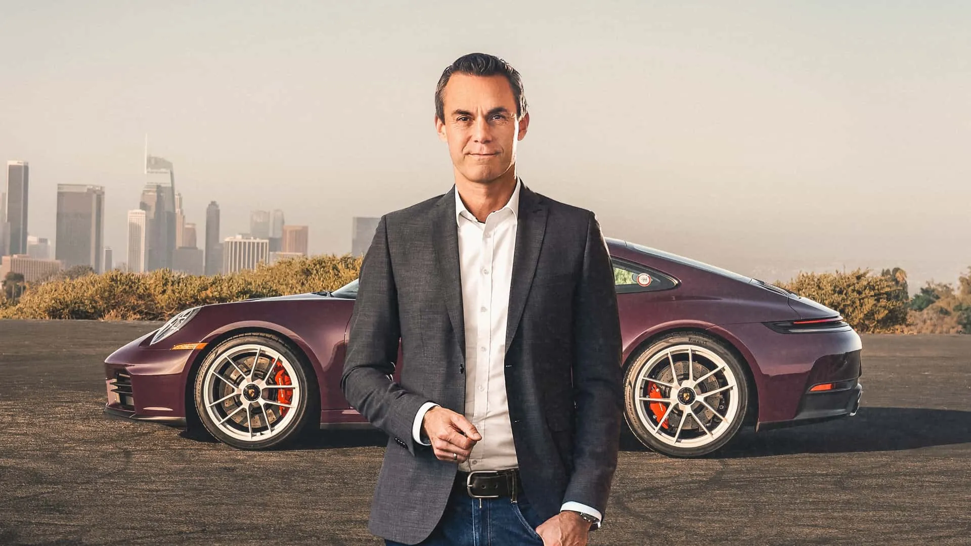 Porsche North America CEO Timo Resch discusses the future of manual transmissions