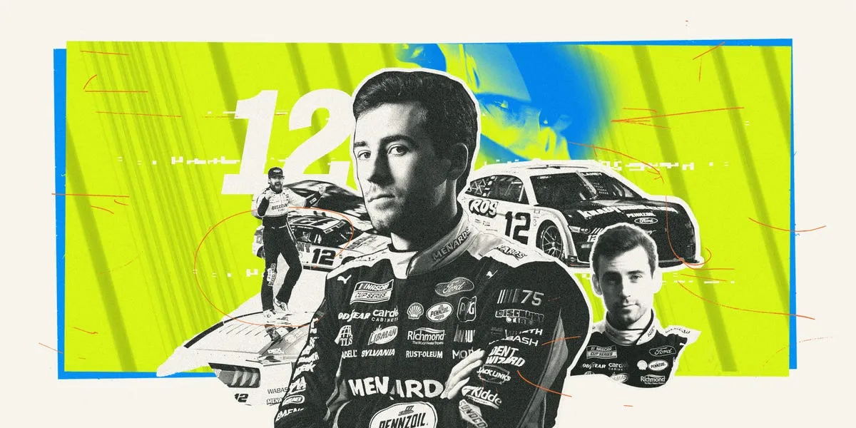 Ryan Blaney competes in the NASCAR Cup Series playoffs ahead of the championship race at Phoenix Raceway