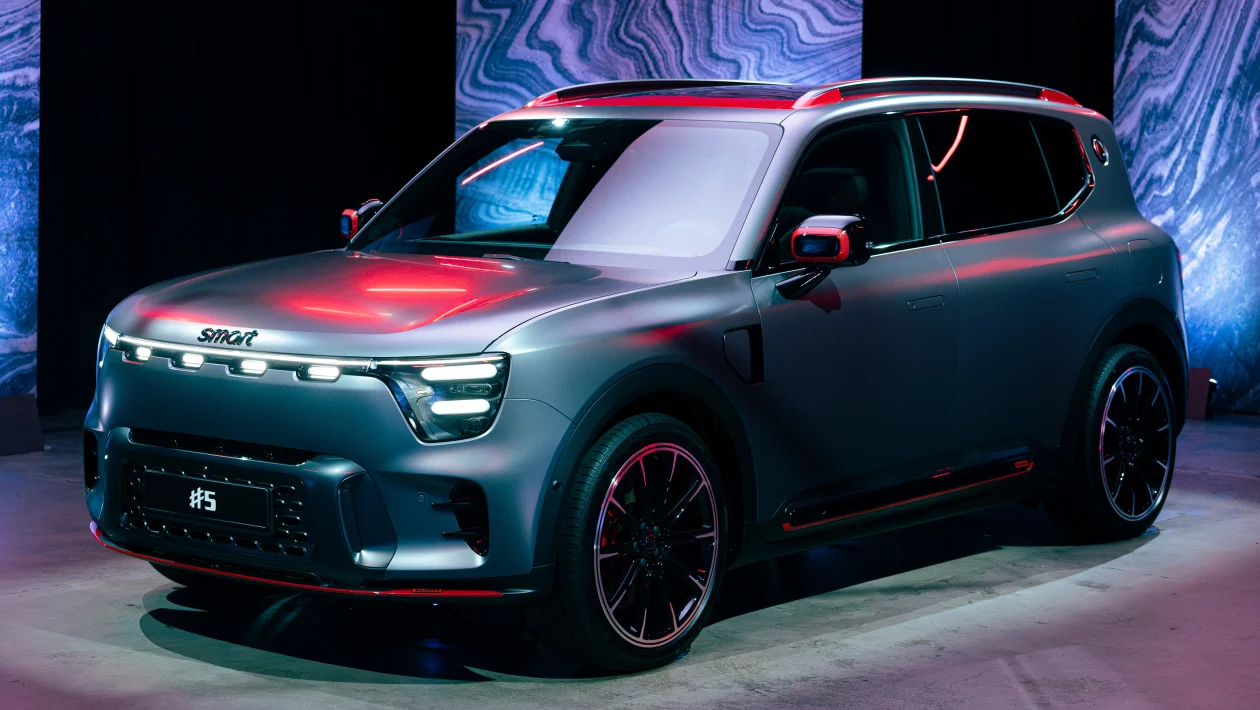Smart #5 Brabus revealed as 637bhp high performance electric SUV