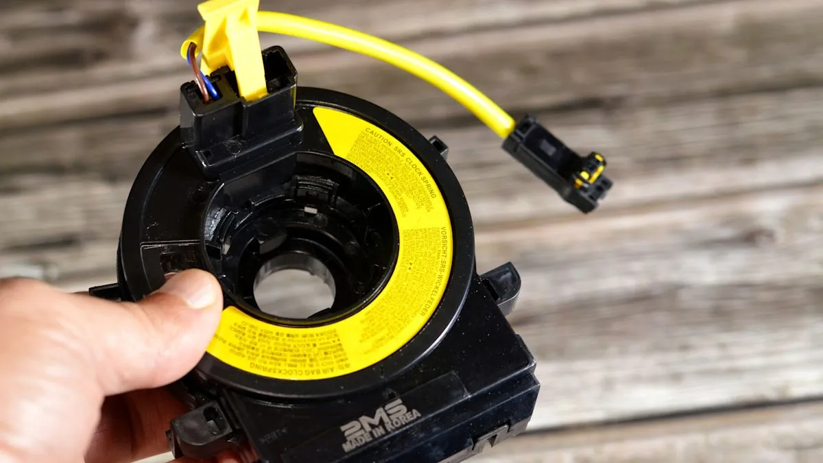 Steering wheel clock spring failure poses serious safety risks to vehicle airbags and horns