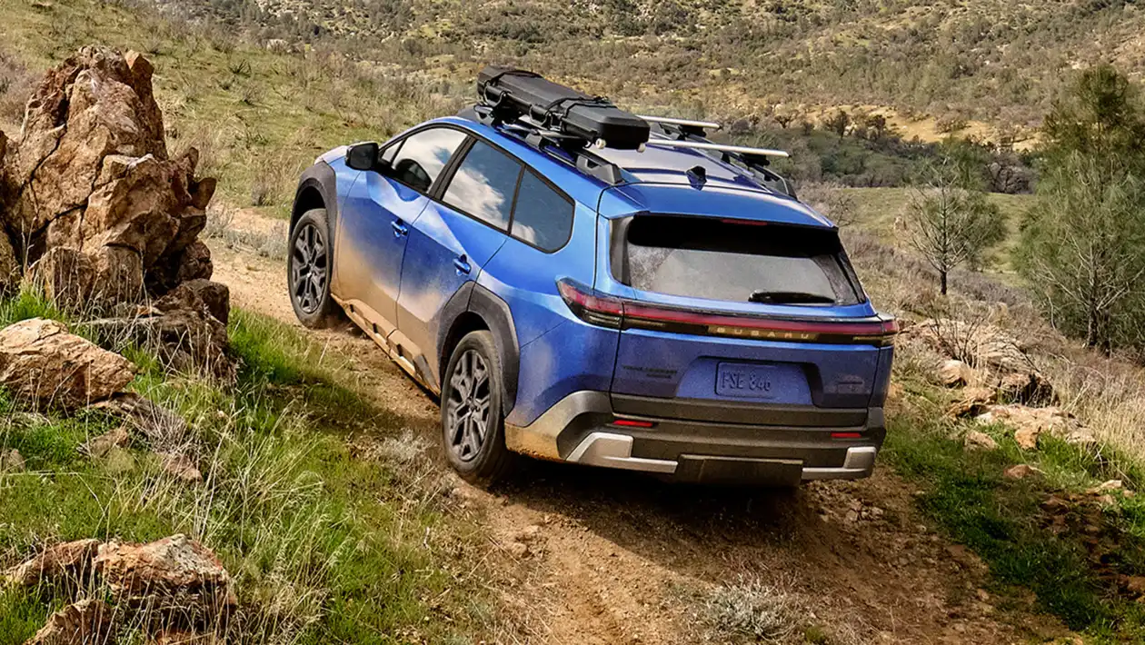Subaru Trailseeker revealed as rugged electric SUV with 375bhp