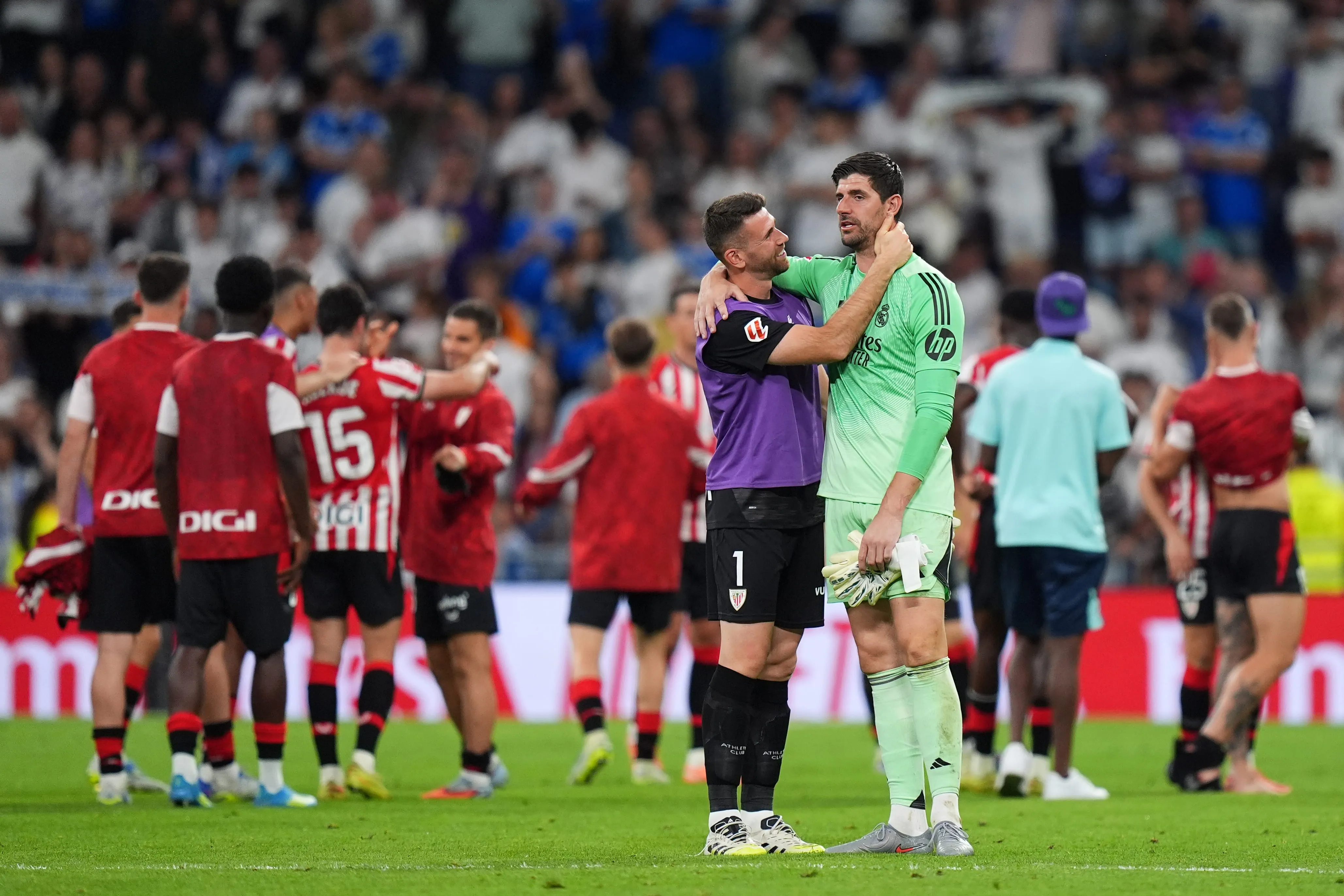 Thibaut Courtois returns early to Real Madrid training and discusses Jose Mourinho