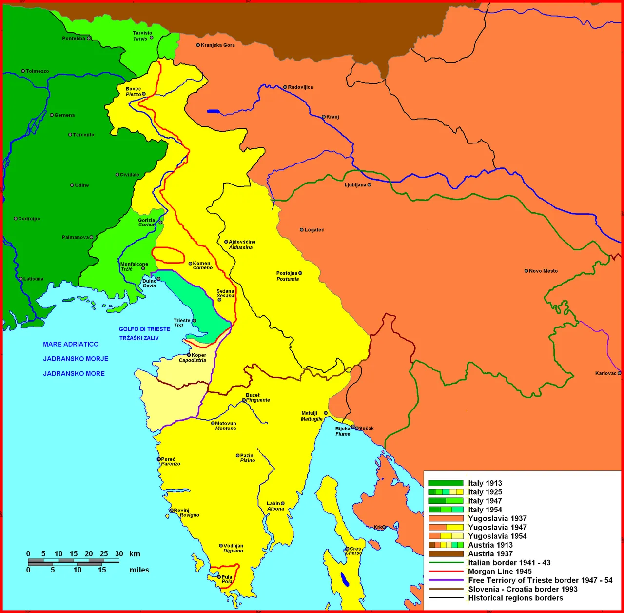 The 1947 Treaty of Paris forced Italy to renounce its colonies and accept military restrictions