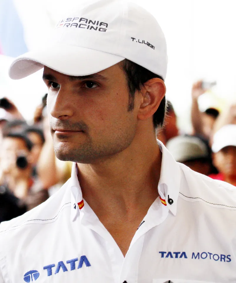 Vitantonio Liuzzi former Formula One racing driver and career profile