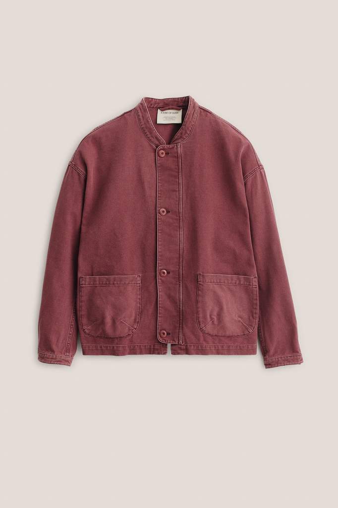 Jaspal Jacket - Dried Berry Denim