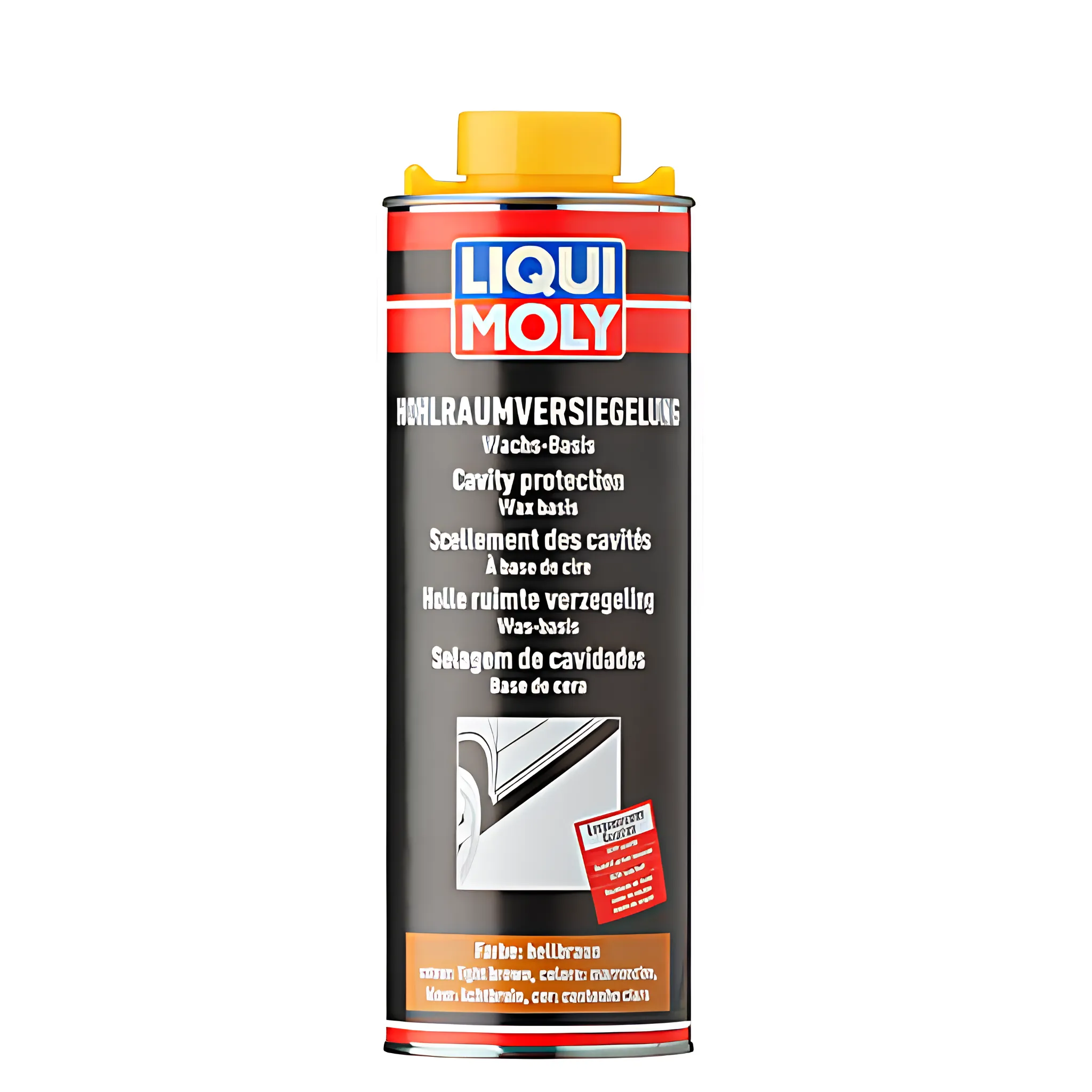 Liqui Moly Cavity Protection Light Brown cairan anti karat mobil di Vince's Auto Body