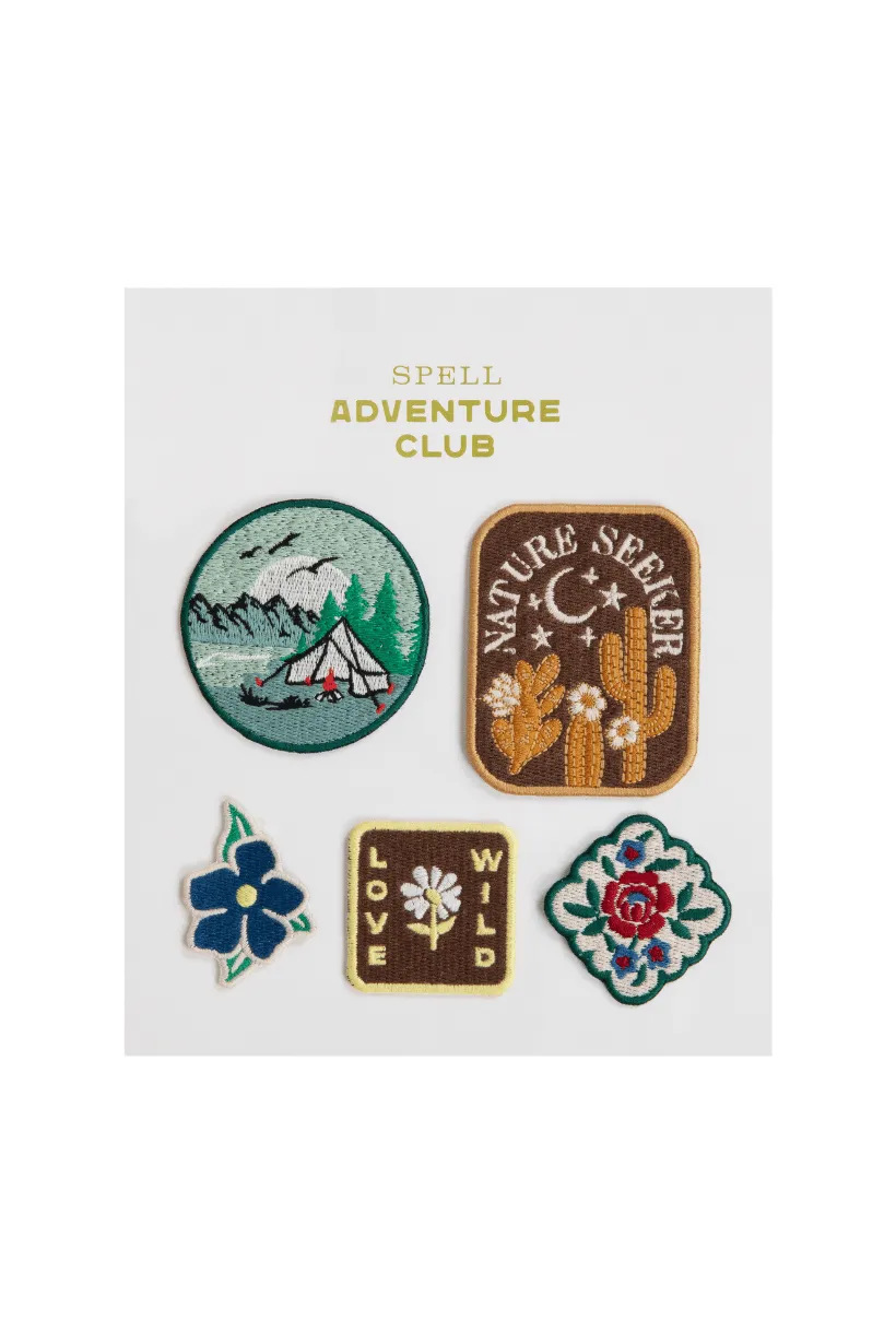 Spell Adventure Club Patches dari Joy368 untuk personalisasi pakaian dan tas