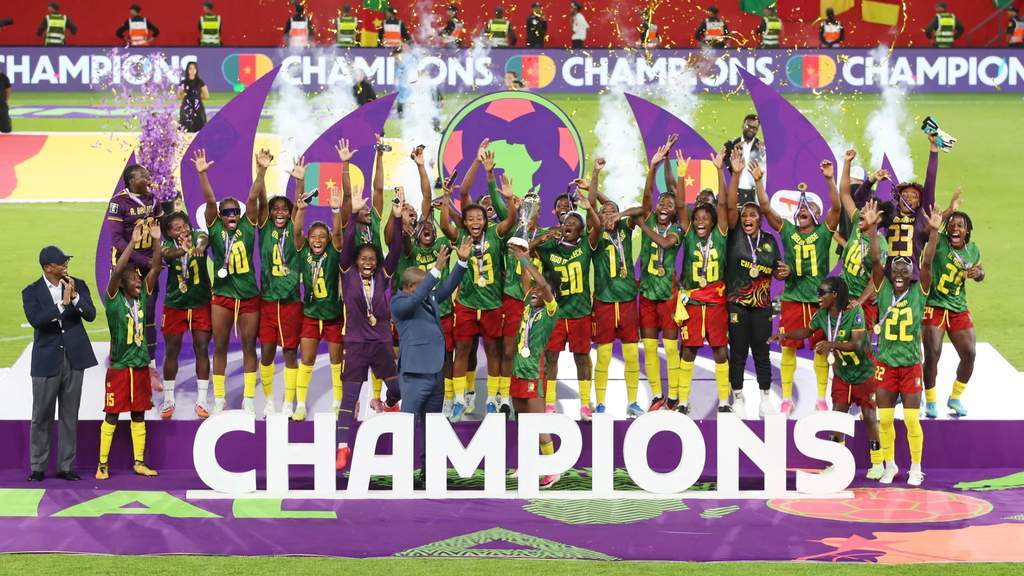 Timnas Putri Kamerun Disambut Meriah Usai Juara Piala Afrika