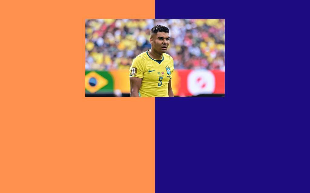 Le milieu de terrain brésilien Casemiro sous ses nouvelles couleurs