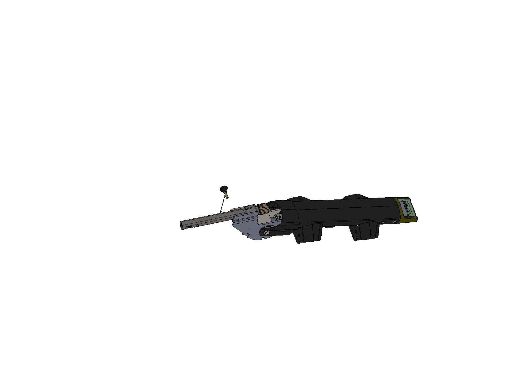 Yakima RPL 1.25” Tongue & Spine Assembly 2.0 (Spare Part)